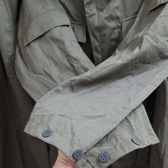 New Without Tags Vtg M52 Mdl 1879 Olive Green Military-Style Jacket & Pants Set - Picture 4 of 16